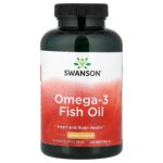 Swanson Vitamins, Omega-3 Fish Oil, Lemon, 150 Softgels