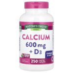 Nature's Truth, Calcium + D3, 250 Coated Caplets