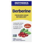 Enzymedica, Berberine, 120 Capsules