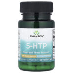Swanson Vitamins, 5-HTP, 100 mg, 60 Vegan Caps