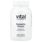 Vital Nutrients, Boswellia Extract, 90 Vegan Capsules (400 mg per Capsule)