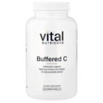 Vital Nutrients, Buffered C, 220 Vegan Capsules