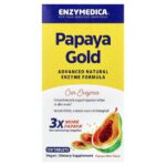 Enzymedica, Papaya Gold, Papaya Mint, 120 Tablets