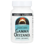 Source Naturals, Athletic Series, Gamma Oryzanol, 60 mg, 200 Tablets