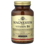 Solgar, Magnesium With Vitamin B6, 250 Tablets