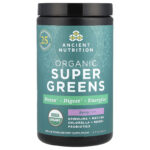 Ancient Nutrition, Organic Super Greens, Berry, 6.7 oz (189 g)