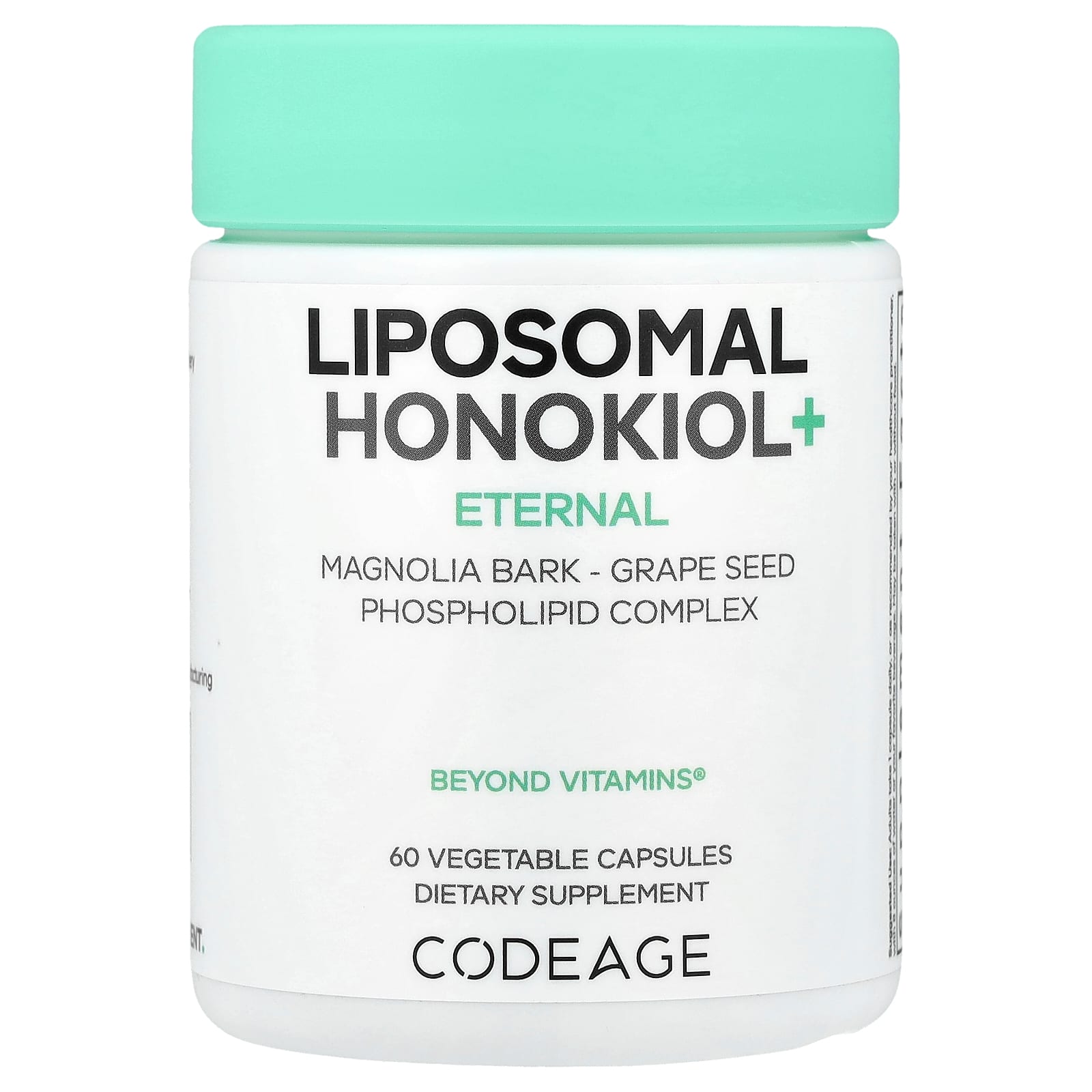 d4d281f24aeeaf4c Codeage, Eternal, Liposomal Honokiol+, 60 Vegetable Capsules - Image 1