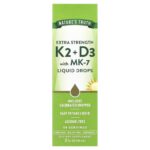 Nature's Truth, K2 + D3 with MK-7 Liquid Drops, 2 fl oz (59 ml)
