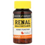 Mason Natural, Renal Multivitamin, 100 Caplets
