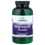 Swanson Vitamins, Magnesium Oxide, 200 mg, 500 Vegan Capsules