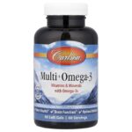 Carlson, Multi + Omega-3, 60 Soft Gels