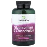 Swanson Vitamins, Glucosamine & Chondroitin, 200 Capsules