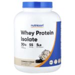 Nutricost, Whey Protein Isolate, Cookies N Cream, 5 lb (2,268 g)