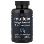 NutraChamps, Mullein Lung Cleanse, 60 Vegan Capsules