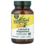 MegaFood, Calcium & Magnesium,  60 Tablets