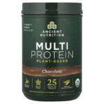 Ancient Nutrition, Multi Protein, Plant Based, Chocolate, 1.29 lb (587 g)