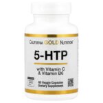 California Gold Nutrition, 5-HTP with Vitamin B6 & Vitamin C, 60 Veggie Capsules