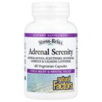 Natural Factors, Stress-Relax®, Adrenal Serenity, 60 Vegetarian Capsules
