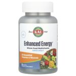 KAL, Enhanced Energy®, Whole Food Multivitamin, 60 VegTabs