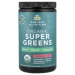 Ancient Nutrition, Organic Super Greens, Watermelon, 8.82 oz (250 g)
