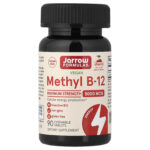 Jarrow Formulas, Vegan Methyl B-12, Cherry, 5,000 mcg, 90 Chewable Tablets