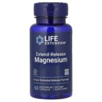 Life Extension, Magnesium, Extend-Release , 60 Vegetarian Capsules (250 mg per Capsule)