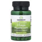 Swanson Vitamins, Full Spectrum® Chaga Mushroom, 400 mg, 60 Capsules
