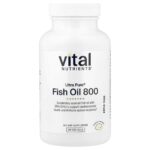Vital Nutrients, Ultra Pure®, Fish Oil 800, Lemon, 90 Softgels