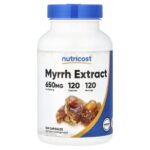 Nutricost, Myrrh Extract, 650 mg, 120 Capsules