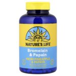 Nature's Life, Bromelain & Papain, 250 Capsules