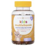 NutraChamps, Kids Multivitamin Gummies, Strawberry, Passionfruit, Peach & Cherry, 120 Vegan Gummies