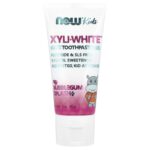 NOW Foods, Xyli-White™, Kid's Toothpaste Gel, Bubblegum Splash, 3 oz (85 g)