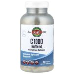 KAL, C 1000 Sustained Release, Buffered, 250 Tablets