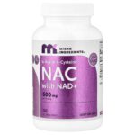 Micro Ingredients, NAC with NAD+, 240 Capsules