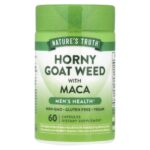 Nature's Truth, Horny Goat Weed with Maca, 60 Capsules
