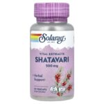 Solaray, Vital Extracts, Shatavari, 500 mg, 60 VegCaps
