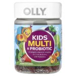 OLLY, Kids Multi & Probiotic, Yum Berry Punch, 100 Gummies