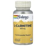 Solaray, L-Carnitine, 500 mg, 60 Vegcaps