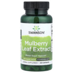 Swanson Vitamins, Mulberry Leaf Extract, 500 mg, 60 Capsules