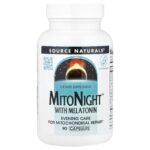 Source Naturals, MitoNight™ With Melatonin, 90 Capsules
