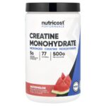 Nutricost, Performance, Creatine Monohydrate, Watermelon, 1.1 lb (500 g)