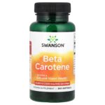 Swanson Vitamins, Beta Carotene, 25,000 IU (7,500 mcg RAE), 300 Softgels