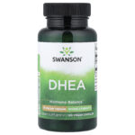 Swanson Vitamins, DHEA, 25 mg, 120 Vegan Capsules