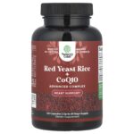 Nature's Craft, Red Yeast Rice + CoQ10, 120 Capsules