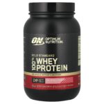 Optimum Nutrition, Gold Standard® 100% Whey Protein, Delicious Strawberry, 2 lb (907 g)