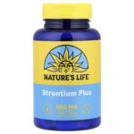 Nature's Life, Strontium Plus with K2 and D3, 60 Tablets