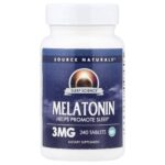 Source Naturals, Sleep Science®, Melatonin, 240 Tablets