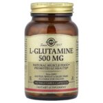Solgar, L-Glutamine, 100 Vegetable Capsules (500 mg per Capsule)