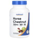 Nutricost, Horse Chestnut, 180 Capsules (350 mg per Capsule)