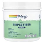 Solaray, Daily Triple Fiber Powder, Unflavored, 14 oz (401 g)